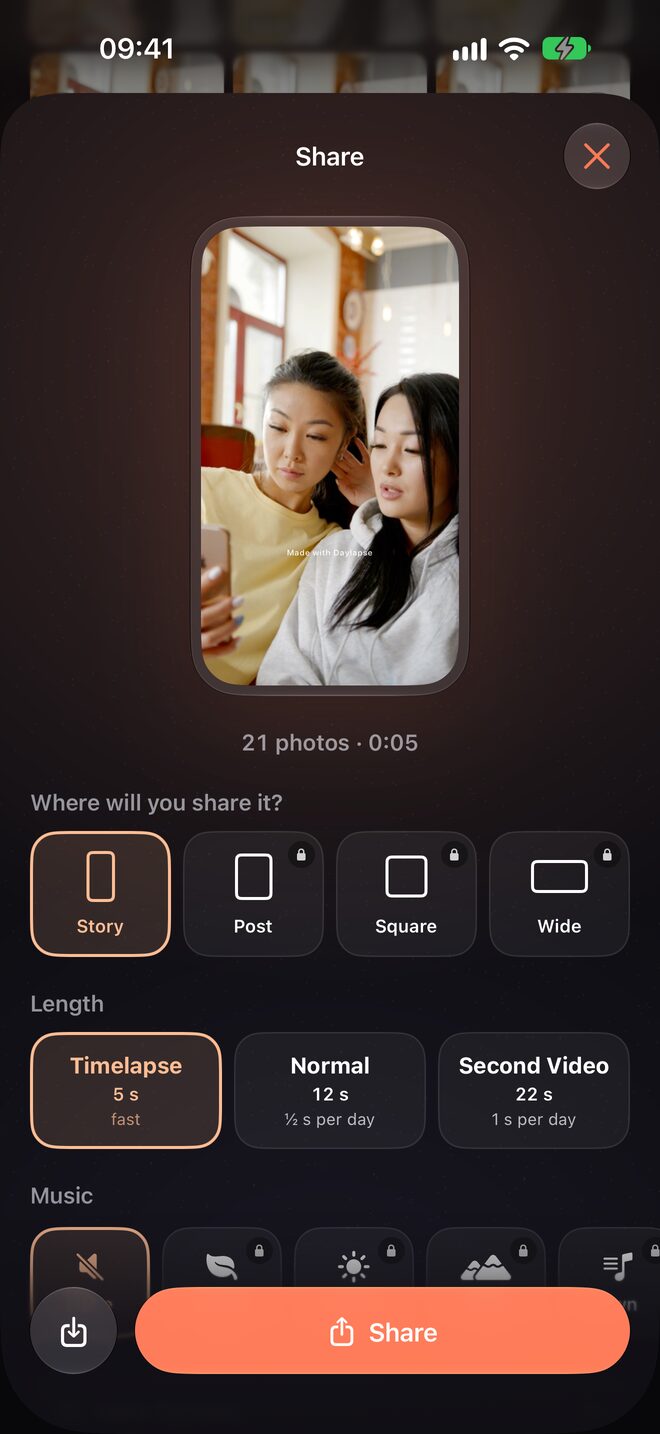 Ready to share